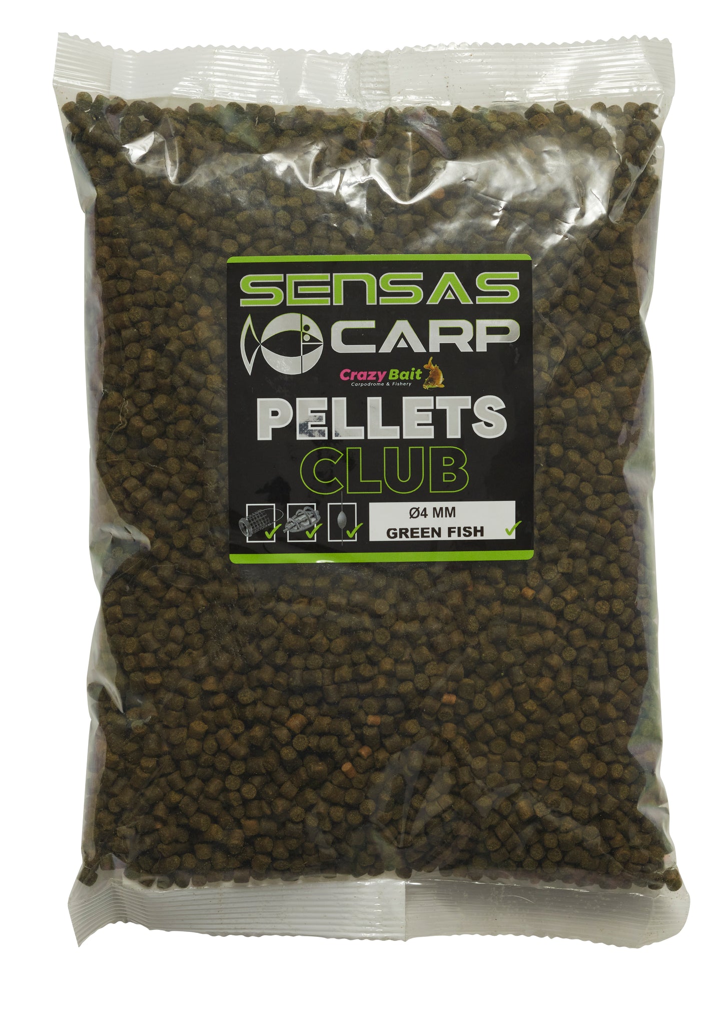 Sensas Pellets Club Groen Vis