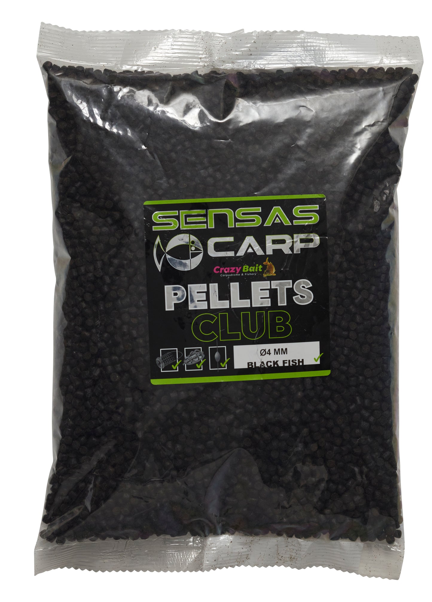 Sensas Pellets Club Zwart Vis