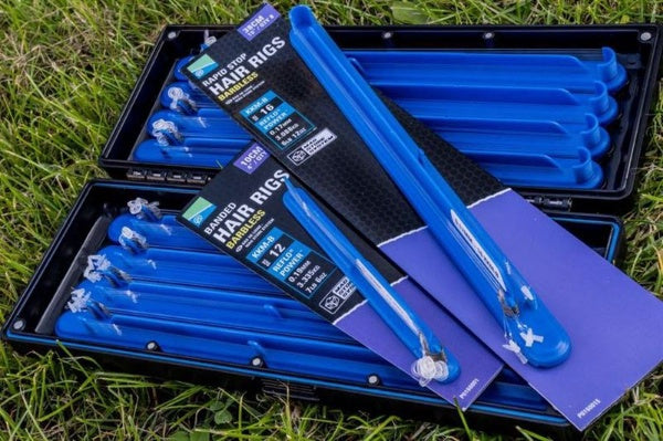 Preston Kkm-b 4"/10 Cm Rapid Stop Hair Rigs Barbless