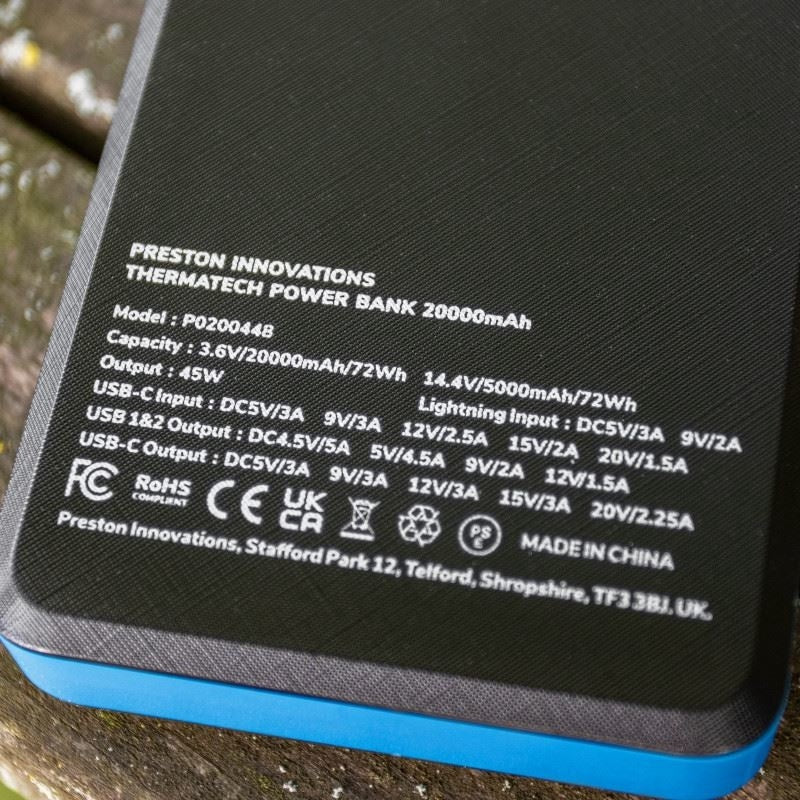 Preston Thermatech Power Bank - 20000mah