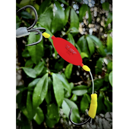 Black Cat Micro U-float 1,5g Zwart/oranje/geel