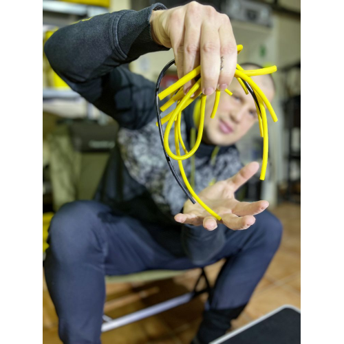 Black Cat Rig Tube Geel