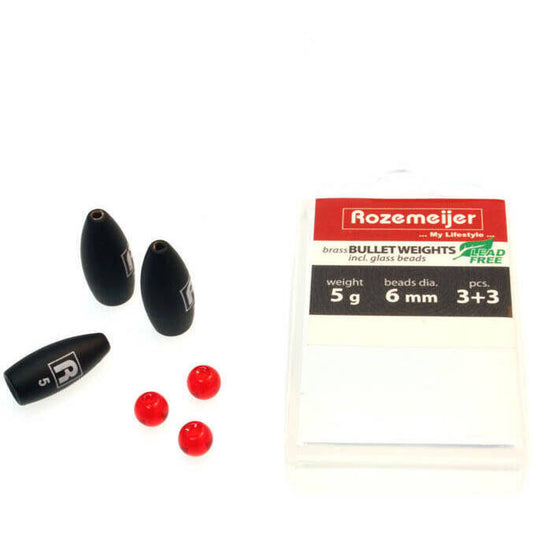 Rozemeijer Bullet Weights Incl. Glass Beads