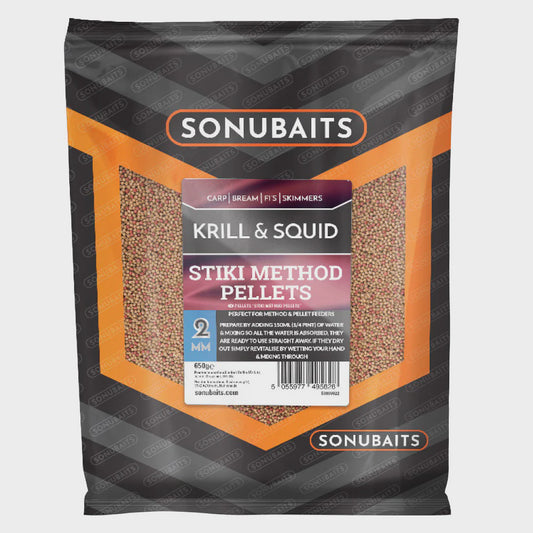 Sonubaits Krill & Squid Stiki Method Pellets 2mm