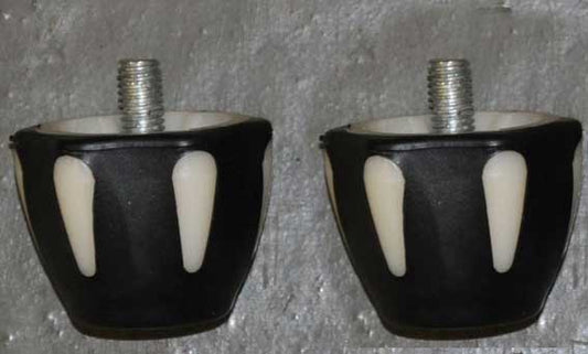 Octbox Bolt Set Of 2 Plastic (black/white) A0085