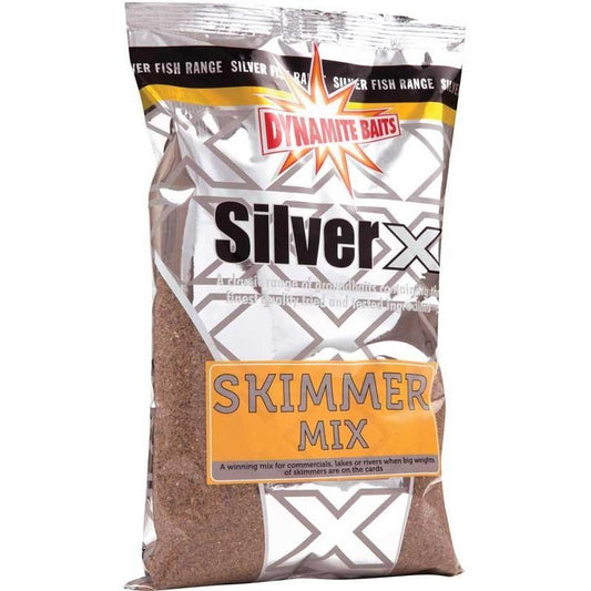 Dynamite Silver X Skimmer Mix Groundbait