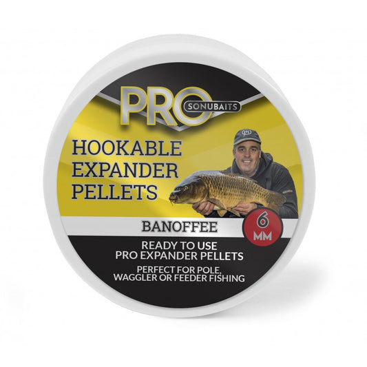 Sonubaits Pro Hookable Banoffee Expander Pellets