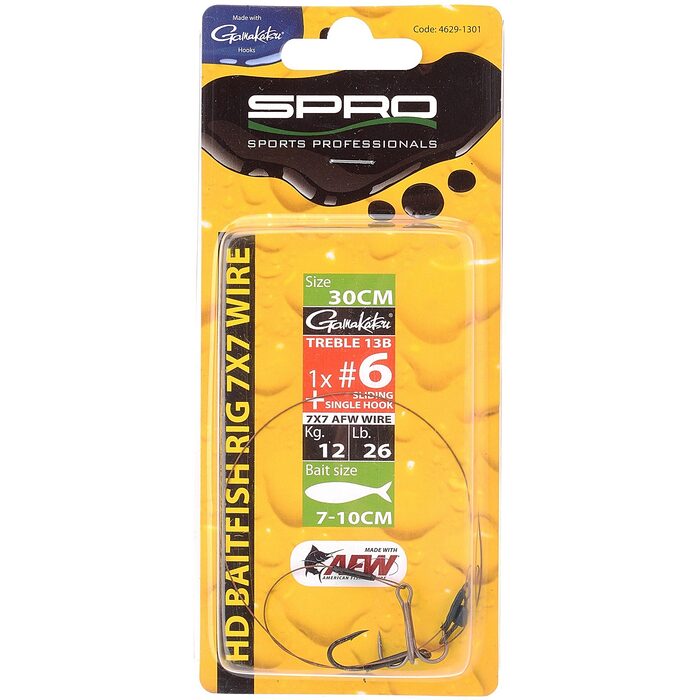 Spro Heavy Duty Baitfish Rig 7X7