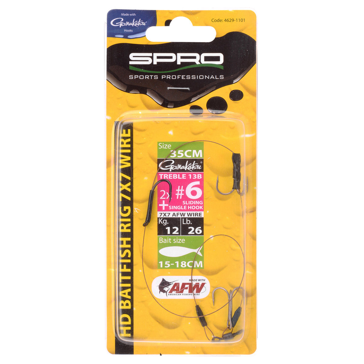 Spro Heavy Duty Baitfish Rig 7X7