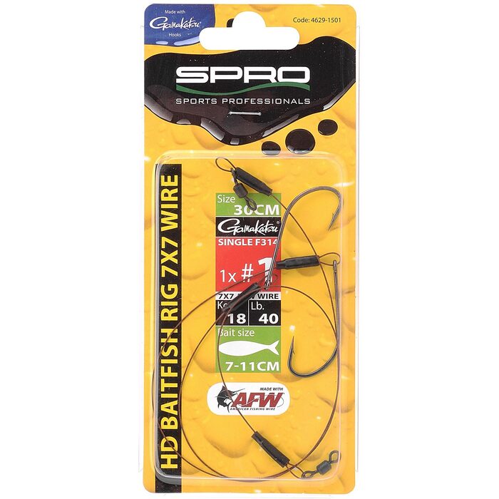 Spro Heavy Duty Baitfish Rig 7X7