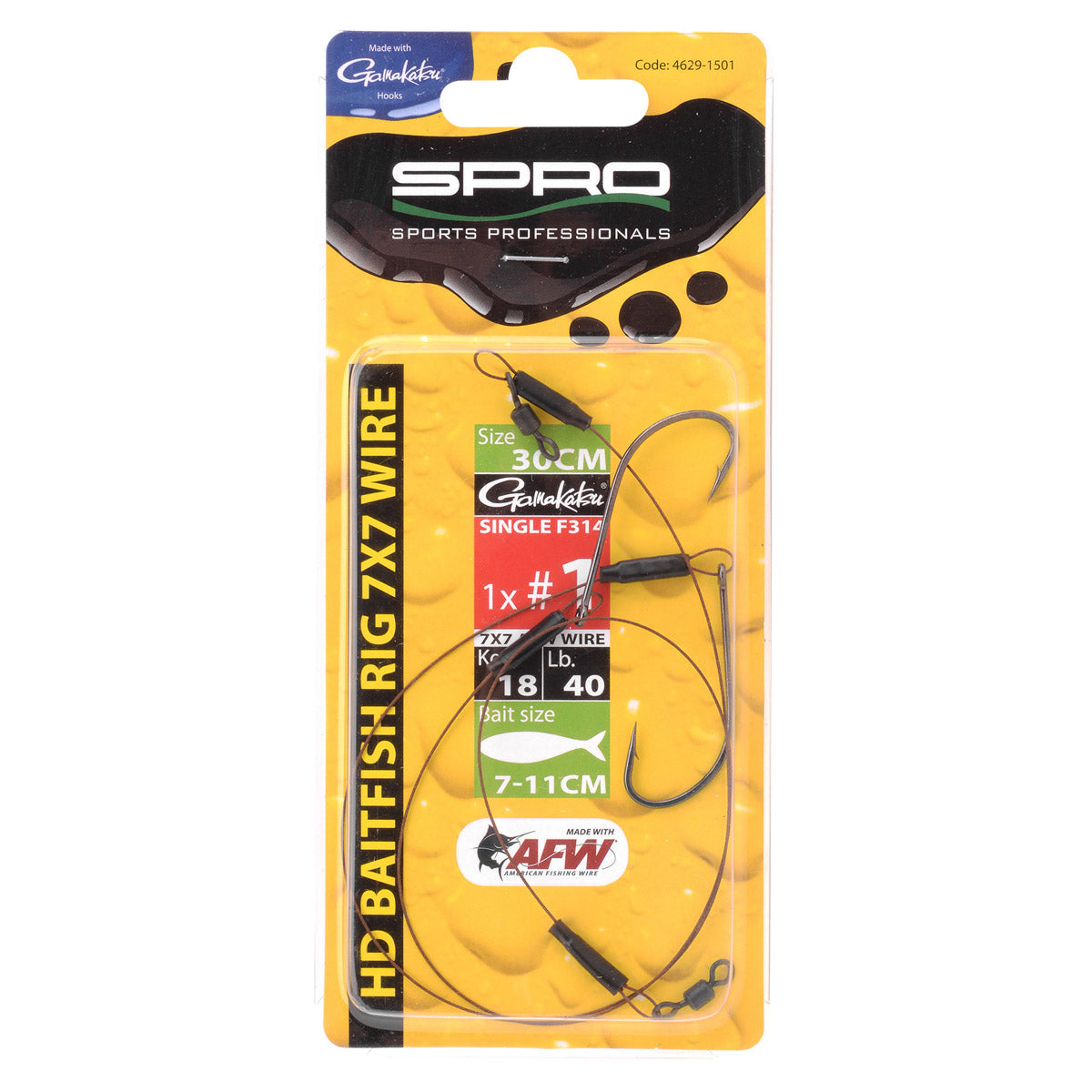 Spro Heavy Duty Baitfish Rig 7X7