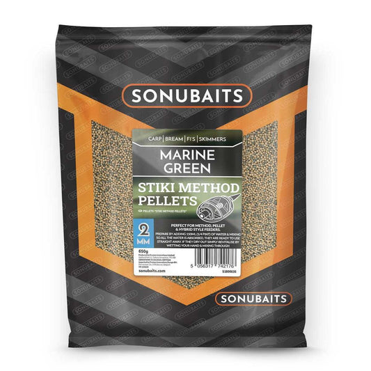 Sonubaits Marine Green Stiki Method Pellets 2mm