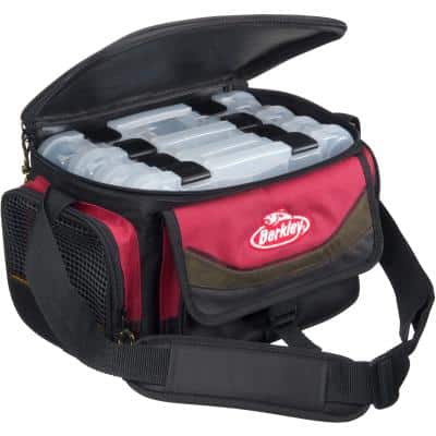 Berkley System Bag Red-Black + 4 Boxes