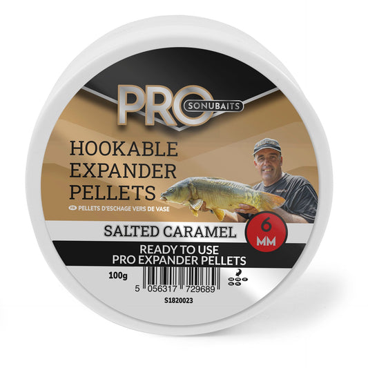 Sonubaits Pro Hookable Salted Caramel Expander Pellets