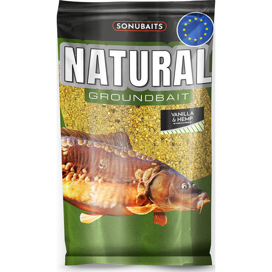 Sonubaits Natural Groundbait Vanilla & Hemp