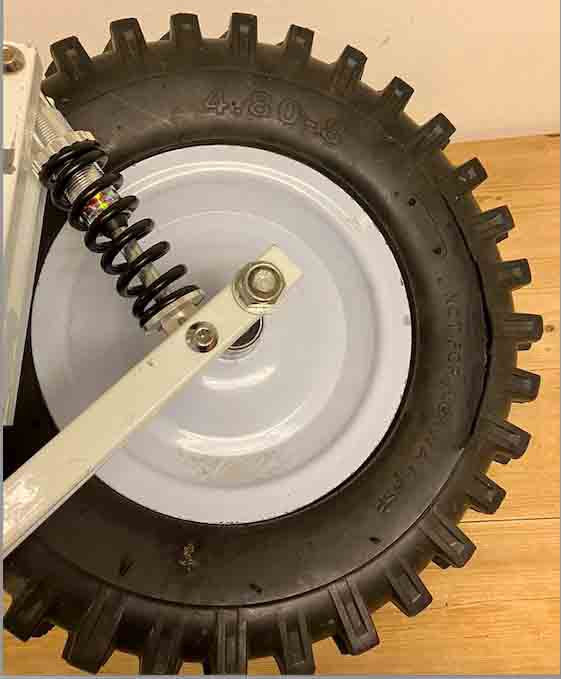 Octbox Xl Single Pneumatic Wheel