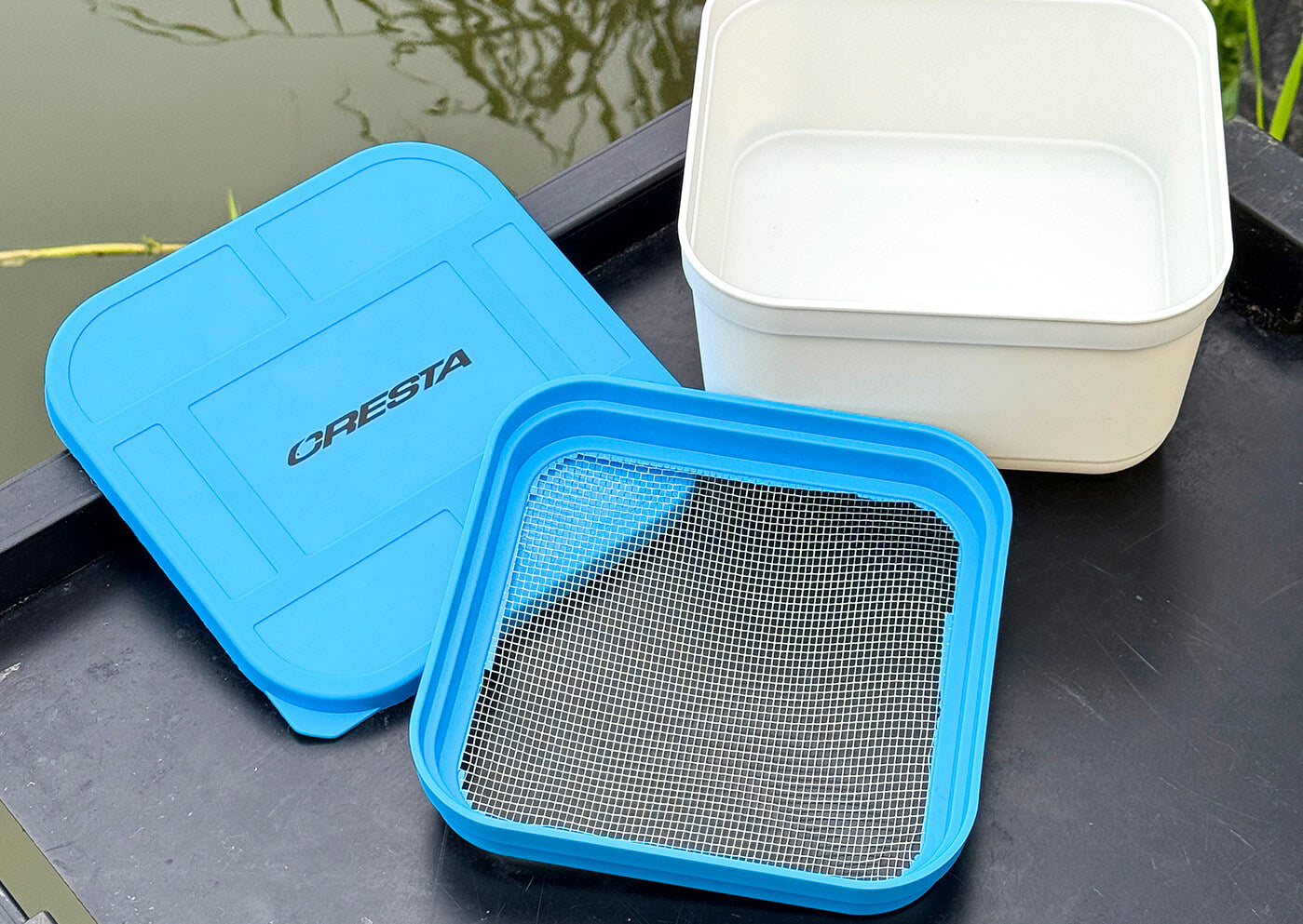 Cresta Bait Tube 1600ml + Metal Riddle