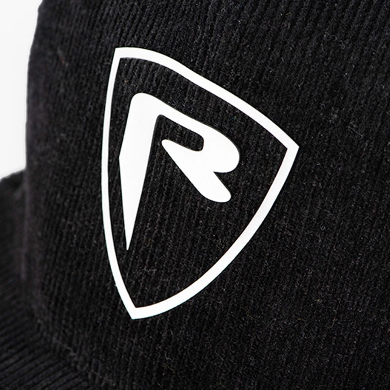 Fox Rage Cord Flat Peak Cap / Black