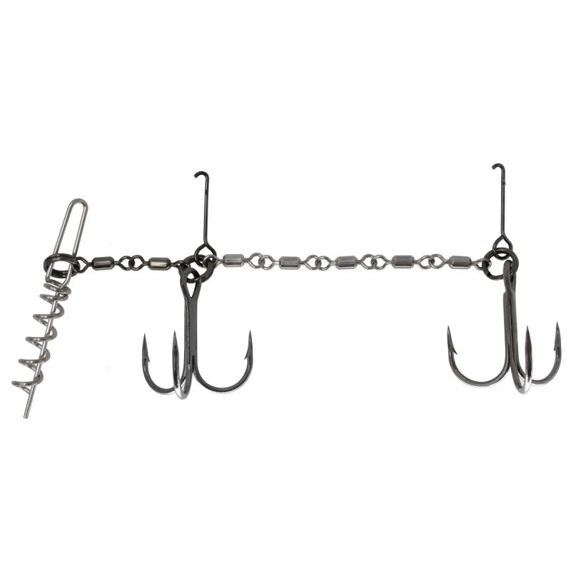 VMC Double Pike Chain Black Nickel