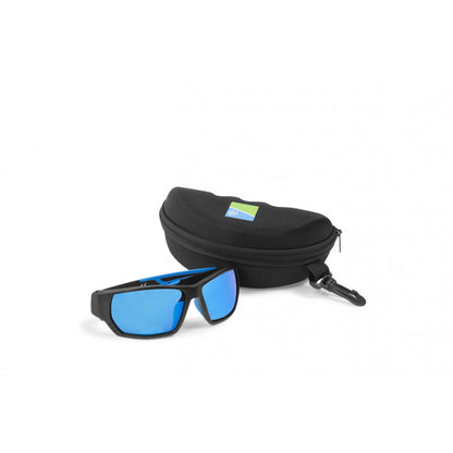 Preston Polarised Sunglasses Blue Lens