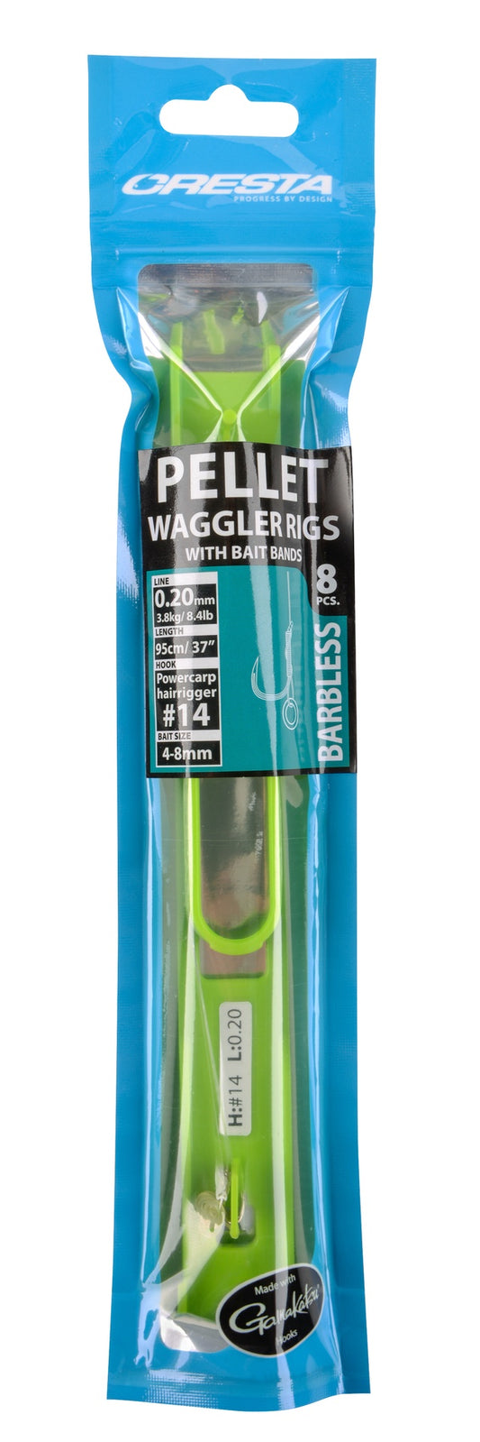 Cresta Worm Hair Rigs + Stop Barbed