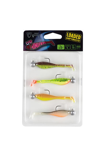 Fox Rage Mini Fry Loaded UV Mixed Colour Pack