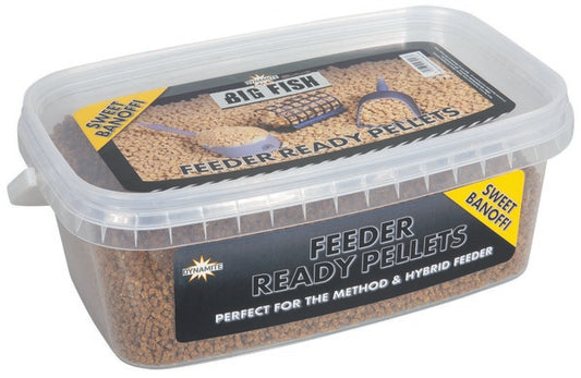 Dynamite Baits Big Fish Feeder Ready Pellets Sweet Banoffi 2mm 1.2kg