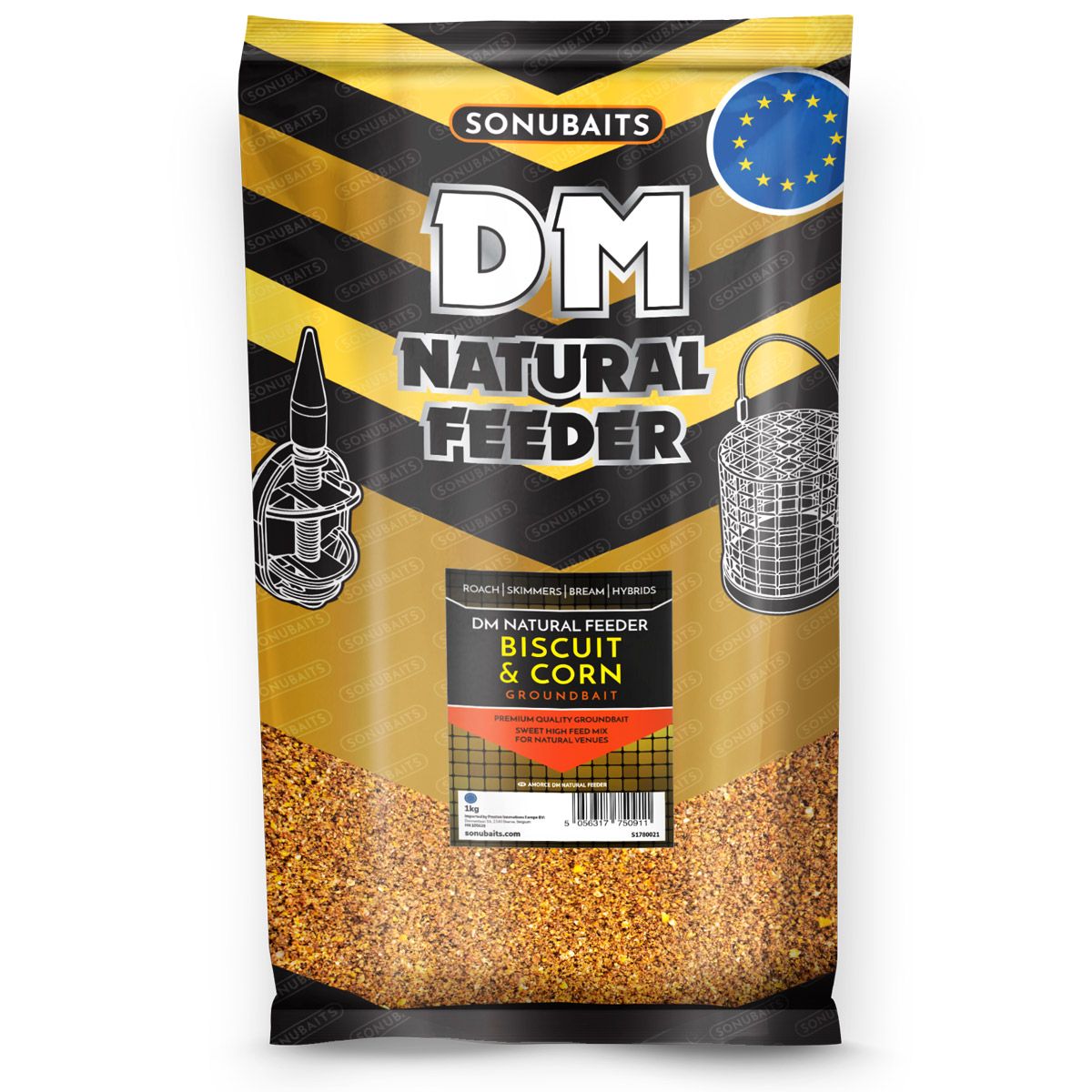 Sonubaits DM Natural Feeder Bisquit & Corn