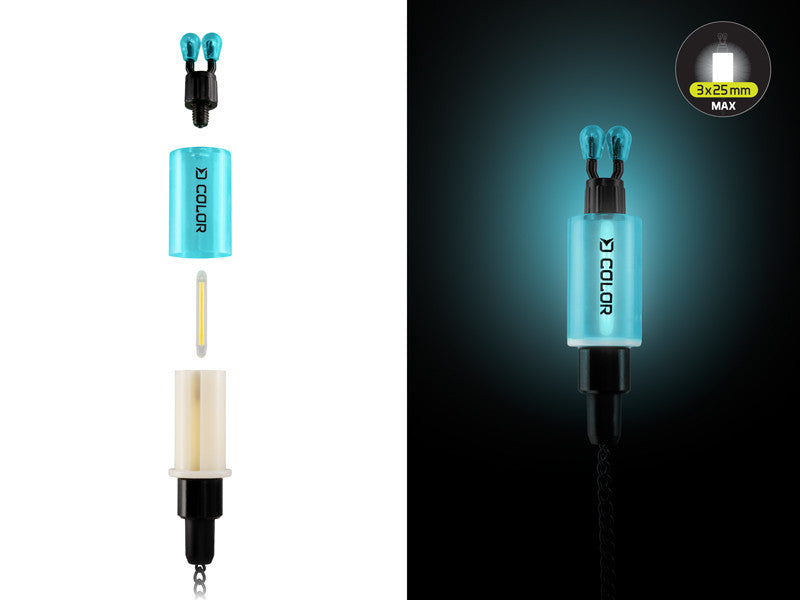 Delphin Bite Indicator Blauw + Rood
