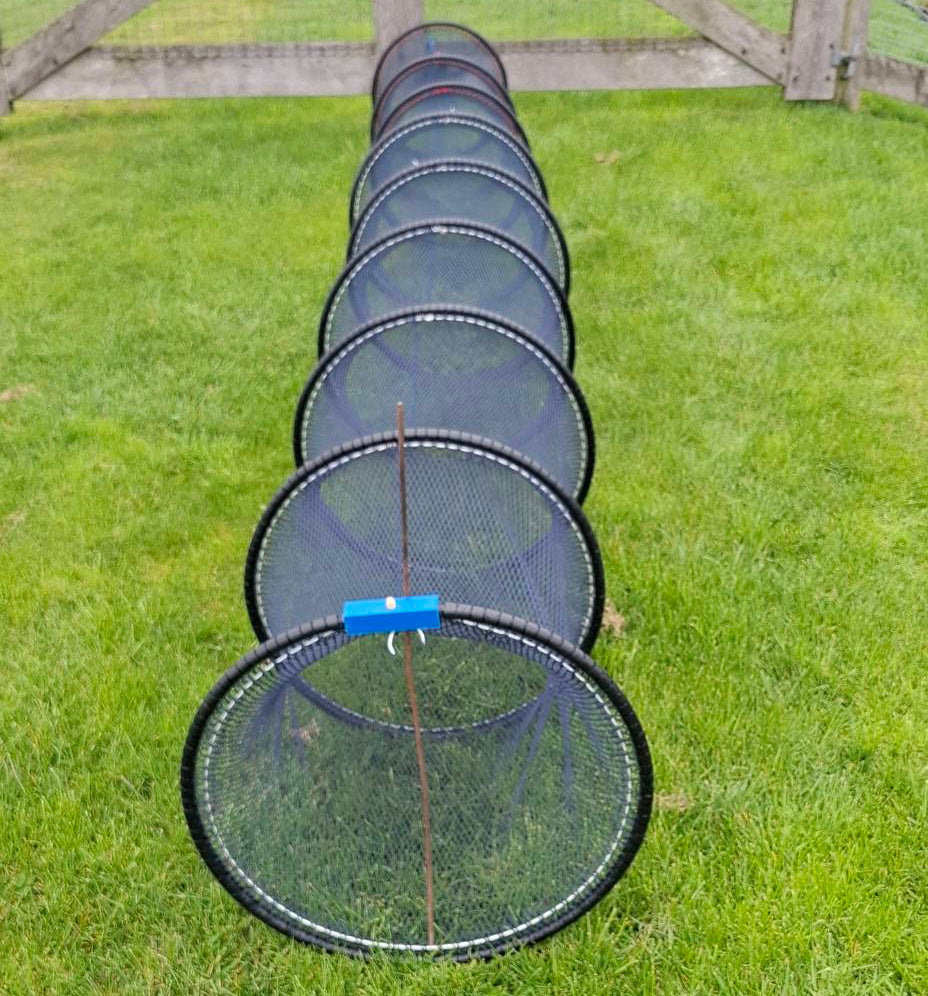Cor de Graaf Leefnet 4 mtr. Blauw Ongecoated