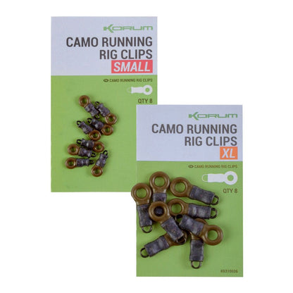 Korum Camo Running Rig Clips