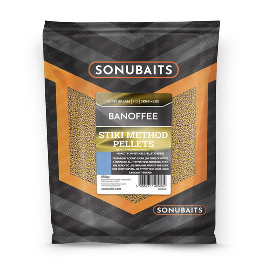 Sonubaits Banoffee Stiki Method Pellets 4mm
