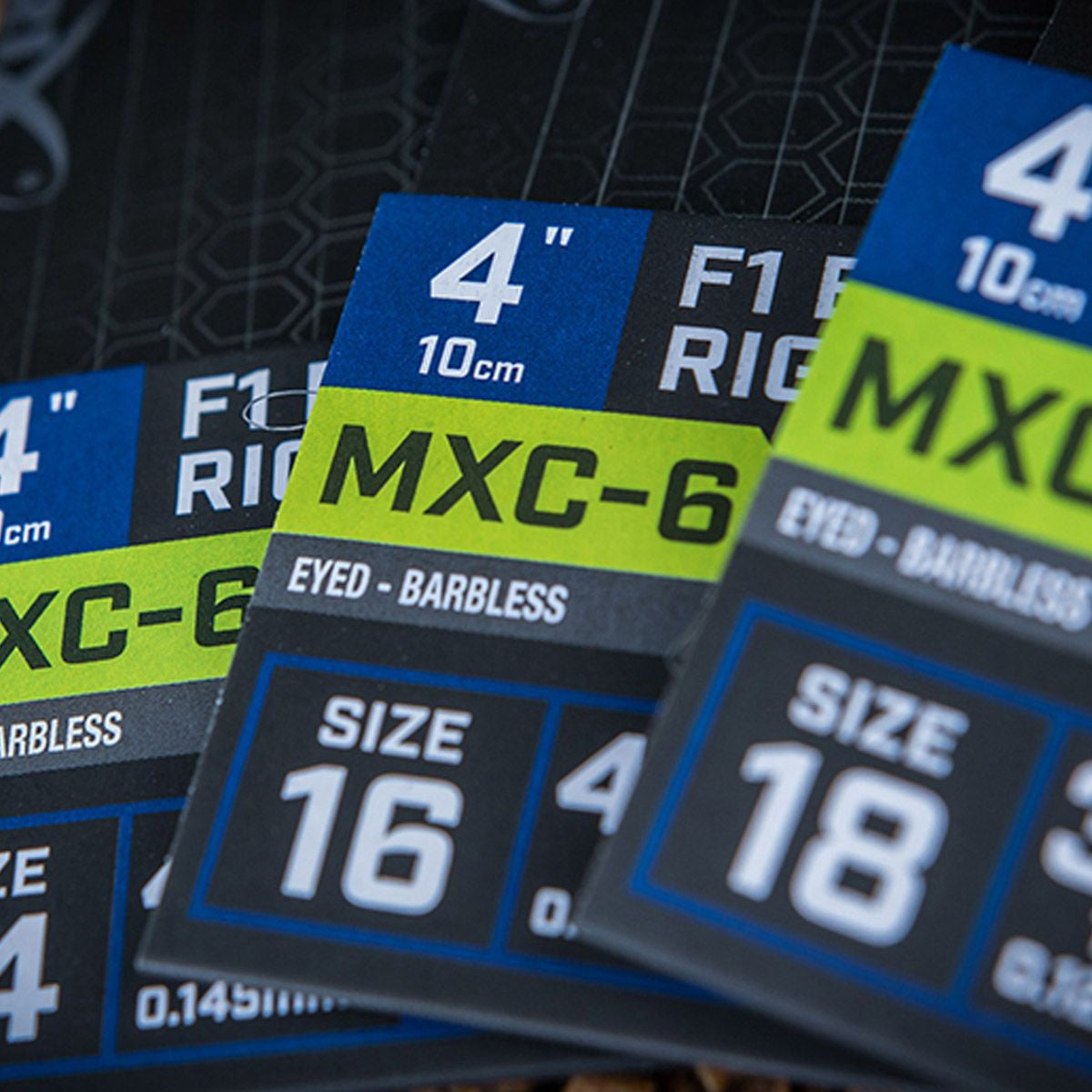 Matrix Mxc-6 Barbless 10cm F1 Band Rigs