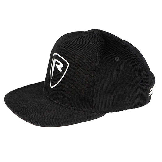 Fox Rage Cord Flat Peak Cap / Black