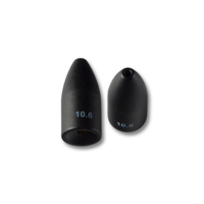 Toppies Brass Bullet Weights Black Matt
