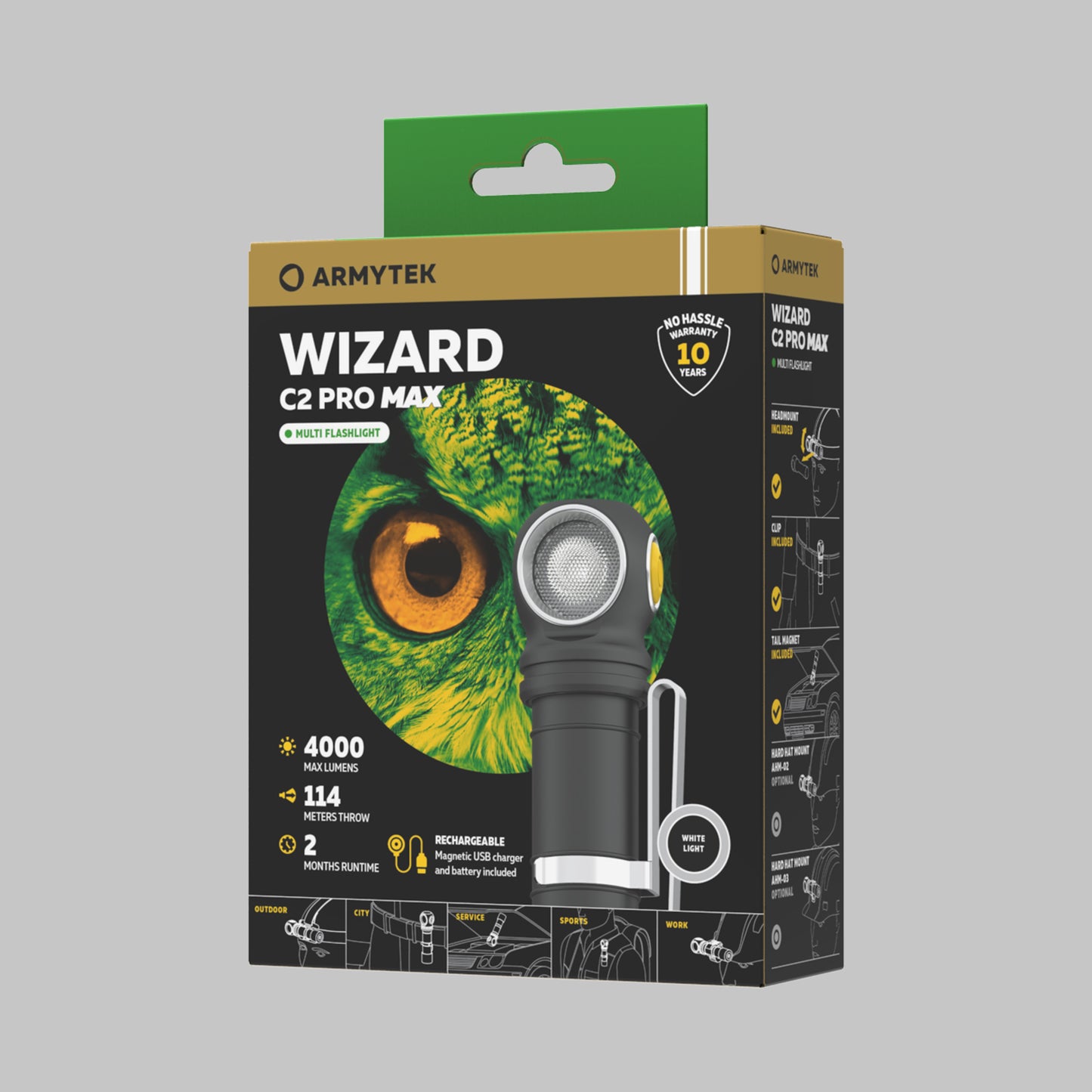 Armytek Wizard C2 Pro Max Multi Flashlight
