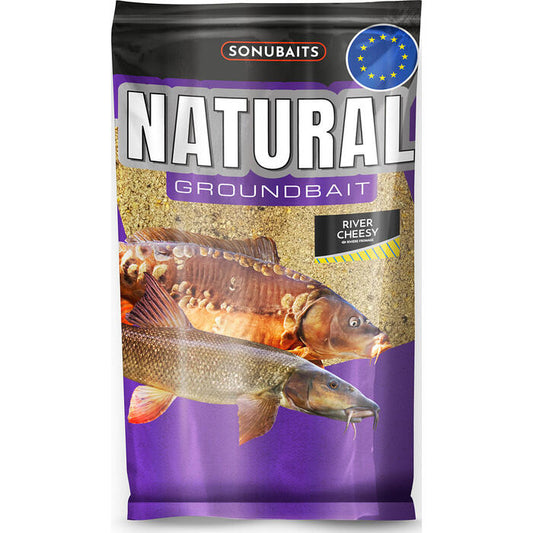Sonubaits Natural Groundbait River Cheesy