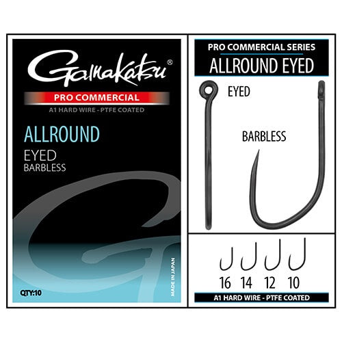 Gamakatsu Pro Commercial Allround Eyed