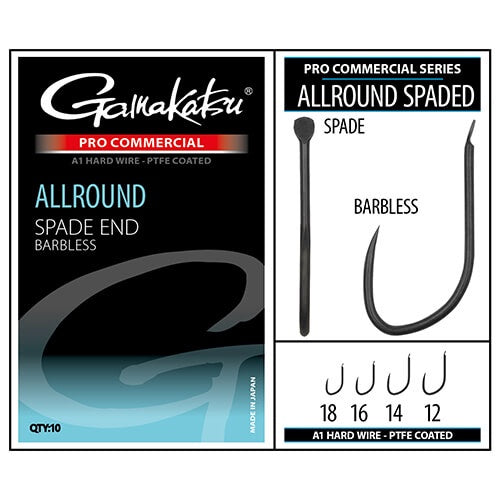 Gamakatsu Pro Commercial Allround Spade End