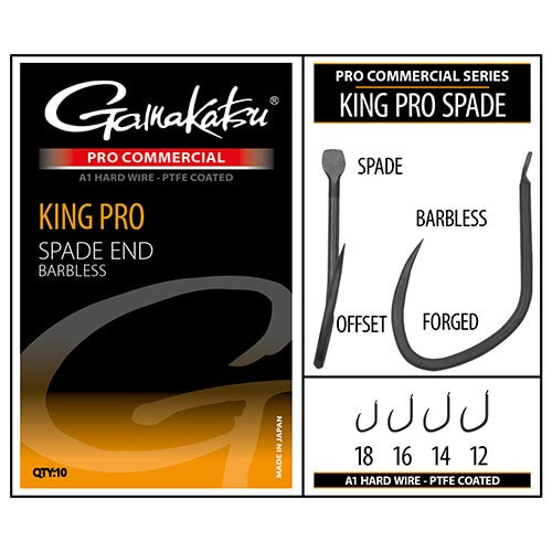 Gamakatsu Pro Commercial King Pro Spade