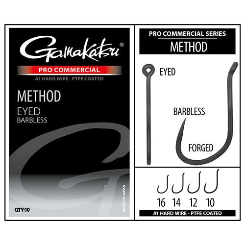 Gamakatsu Pro Commercial Method Eyed
