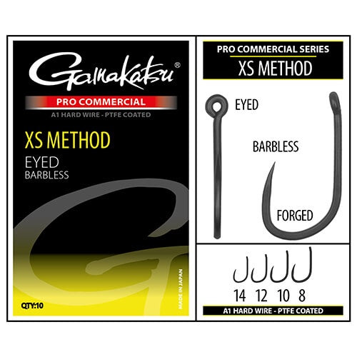 Gamakatsu Pro Commercial Xs Method Eyed