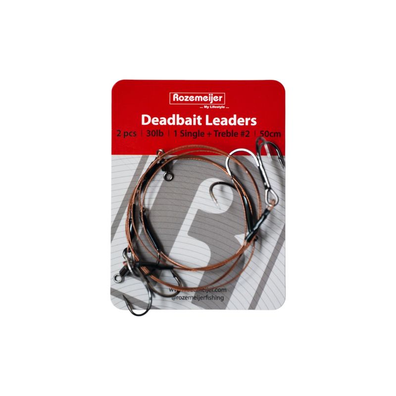 Rozemeijer Deadbait Leader 1 Single + Treble