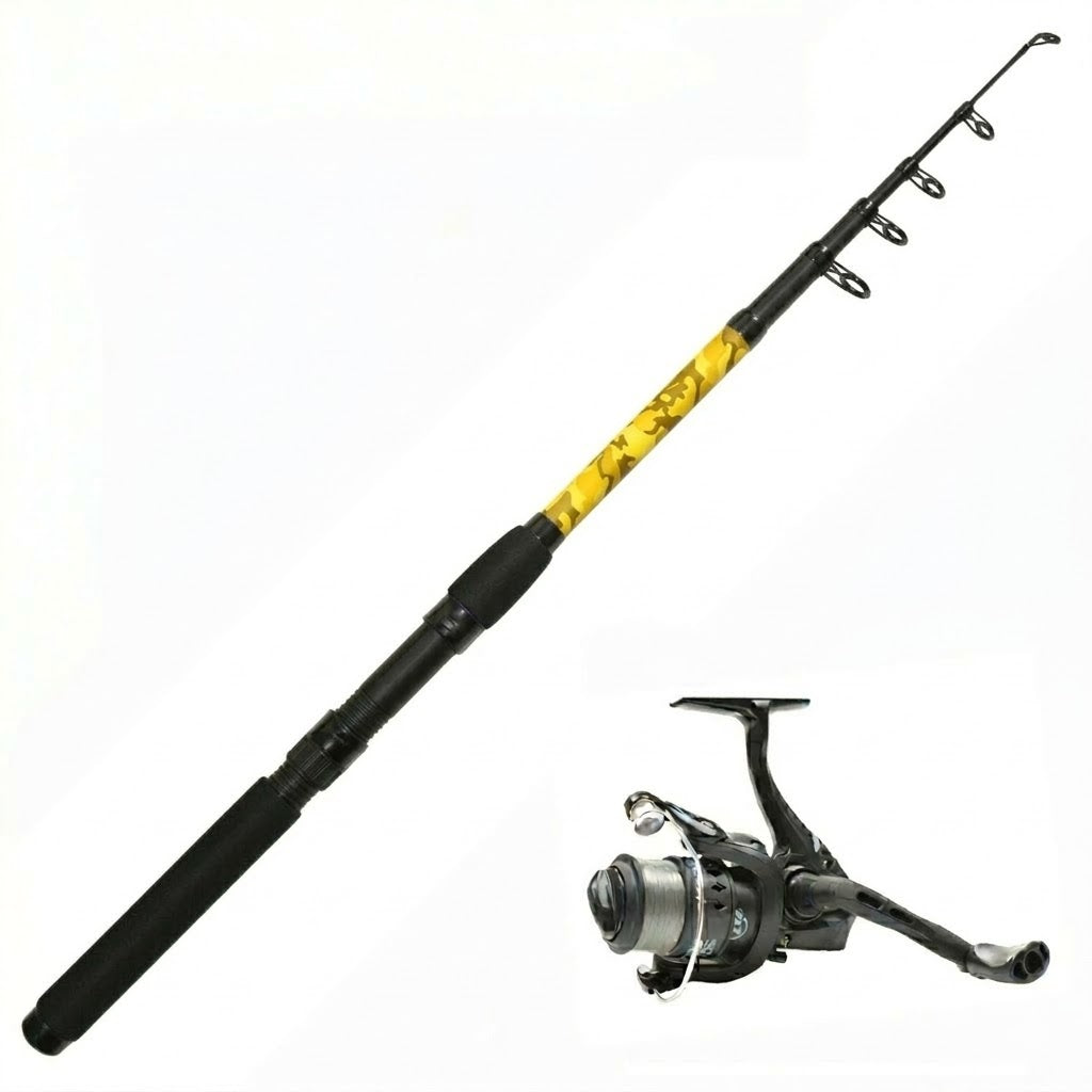 Combo LFT Battle Telespin "Yellow Camou" 210 + B- 2000FD