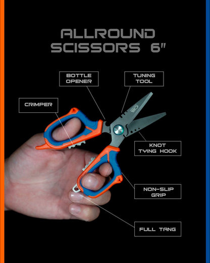 Colmic Allround Scissors 6"
