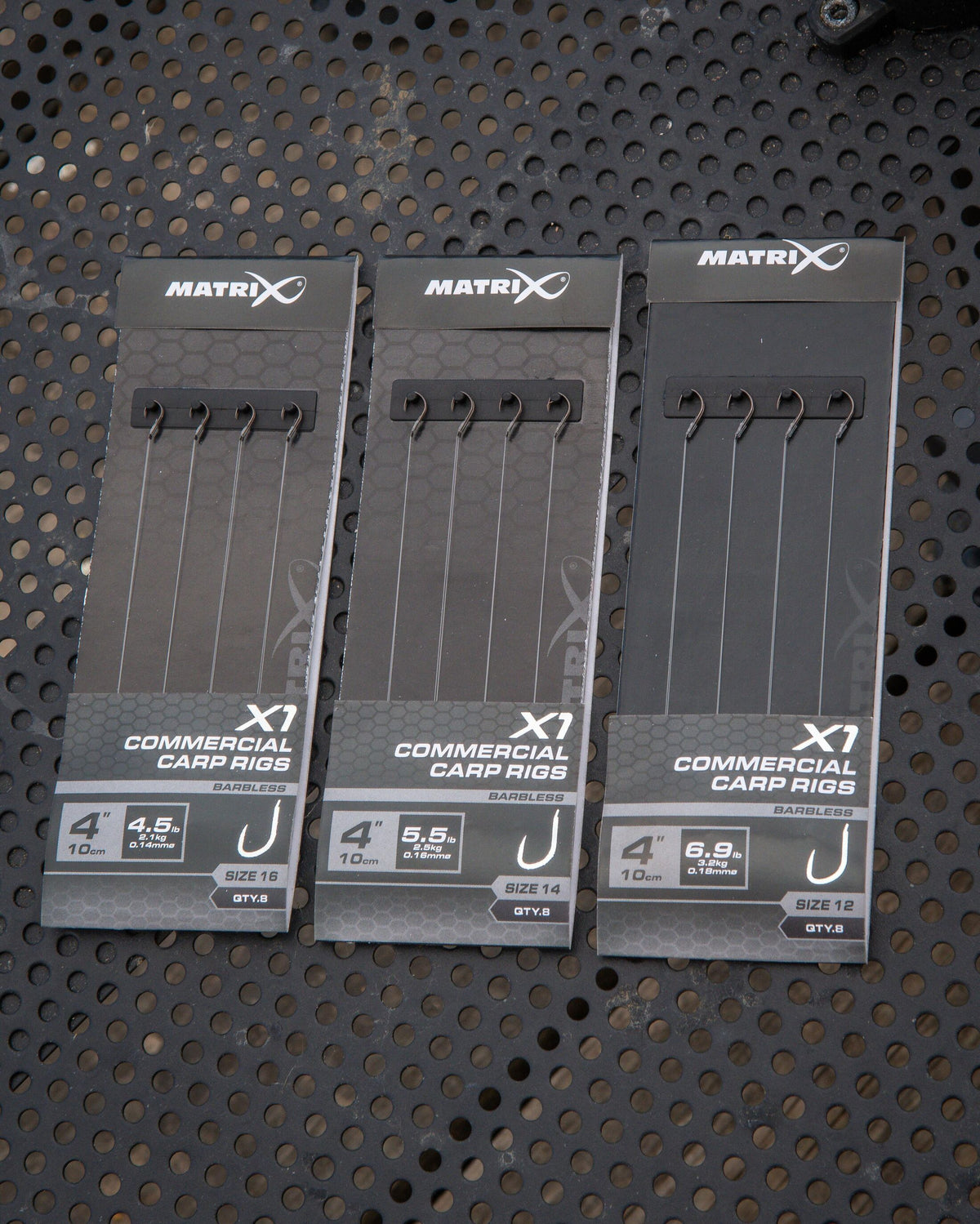 Matrix X1 Commercial Carp 10 cm Rigs