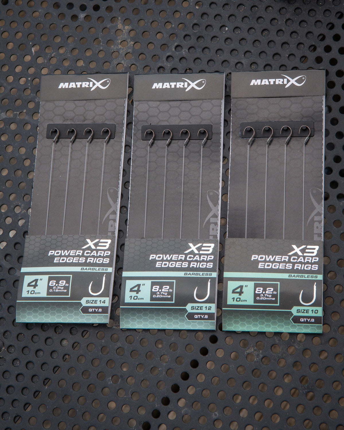 Matrix X3 Power Carp Edge 10cm Rigs
