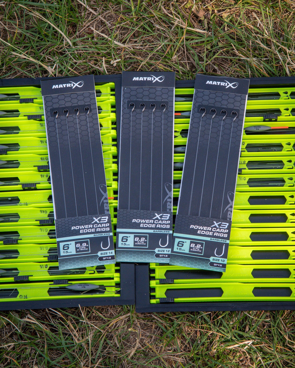 Matrix X3 Power Carp Edge 15cm Rigs
