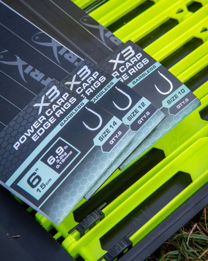 Matrix X3 Power Carp Edge 15cm Rigs
