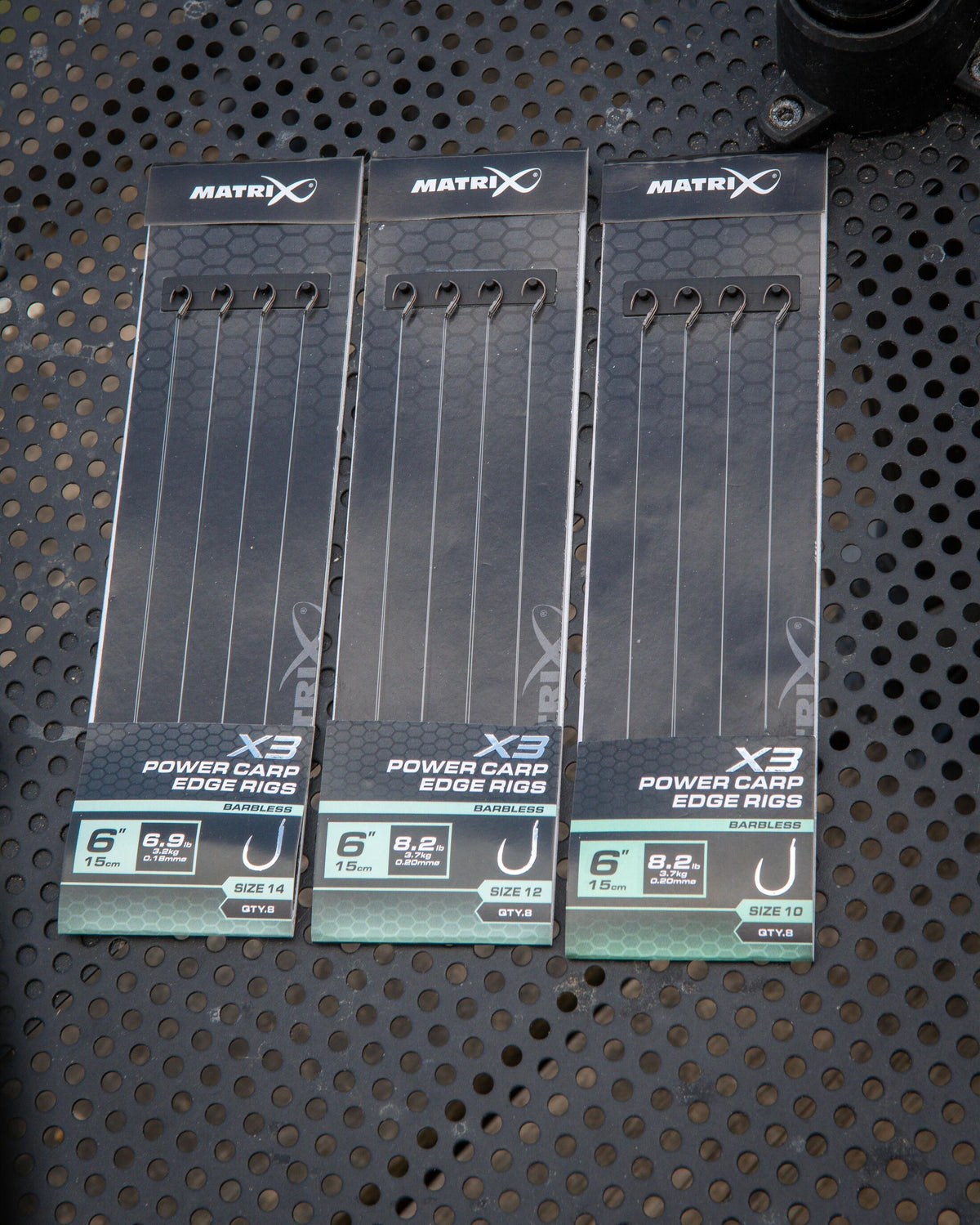 Matrix X3 Power Carp Edge 15cm Rigs